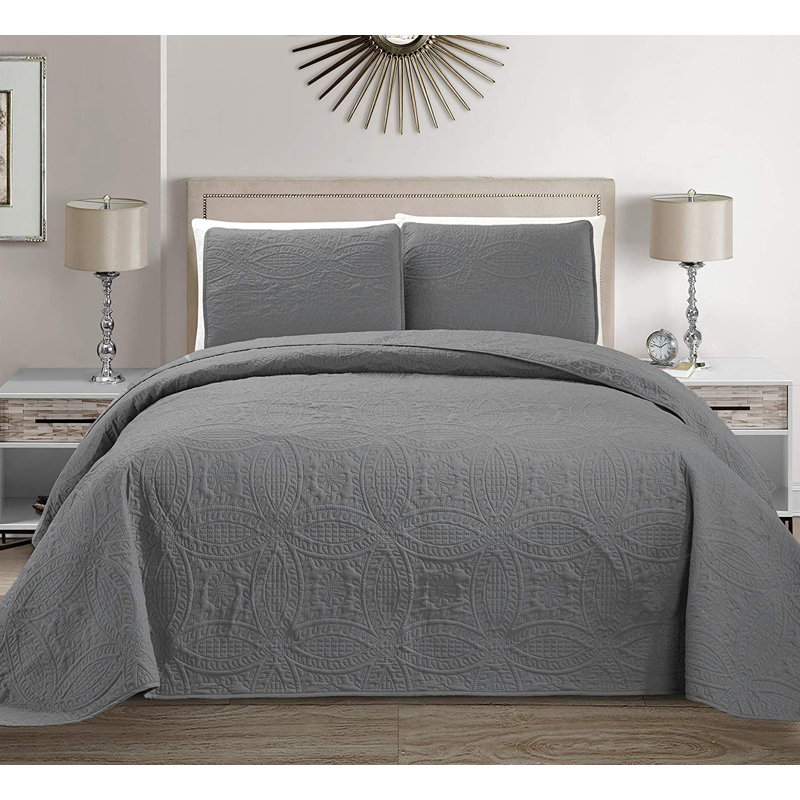 Coverlet,  Light Gray