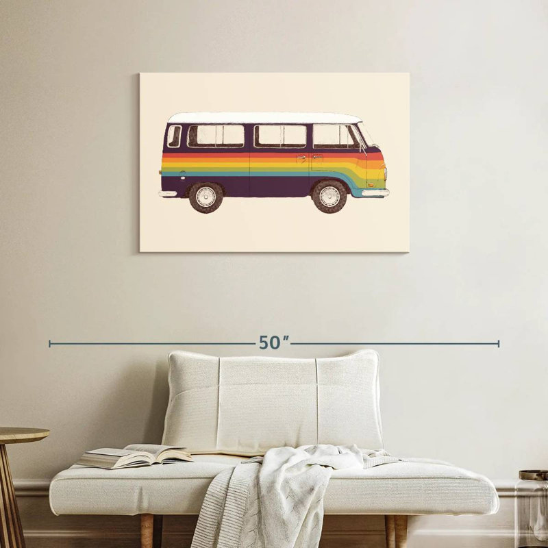 Mehar Rainbow Van, 24" H x 36" W