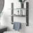 Deans 2 Piece Tiered Shelf with Towel Bar