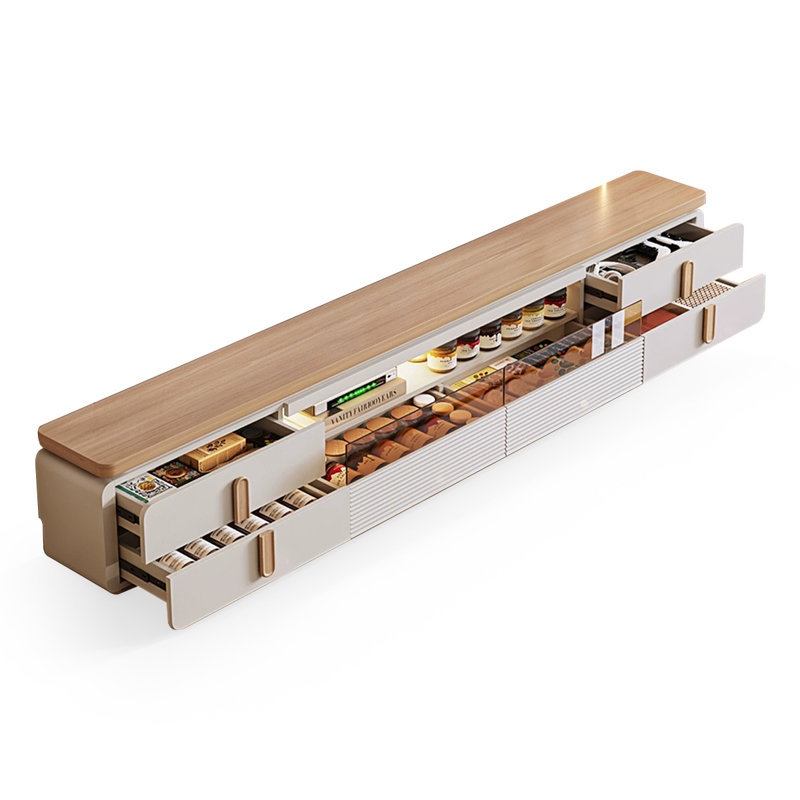 Meuble télé Modern Burlywood, 94.49