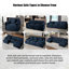 Fauteuil surdimensionné de 41,73 po, fauteuil rembourré moderne avec 1 coussin décoratif, canapé modulaire modulaire pour le salon, canapé à lecture profonde pour appartement dans la chambre à coucher, combinaison de bricolage en chenille-1878058011