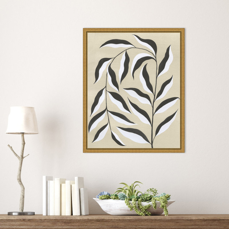 Emerging Weeds II by Grace Popp Framed Canvas Wall Art Print, 20" H x 16" W