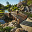 Pont de jardin secret 7 pi