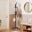 Steel Freestanding 16 - Hook Coat Rack