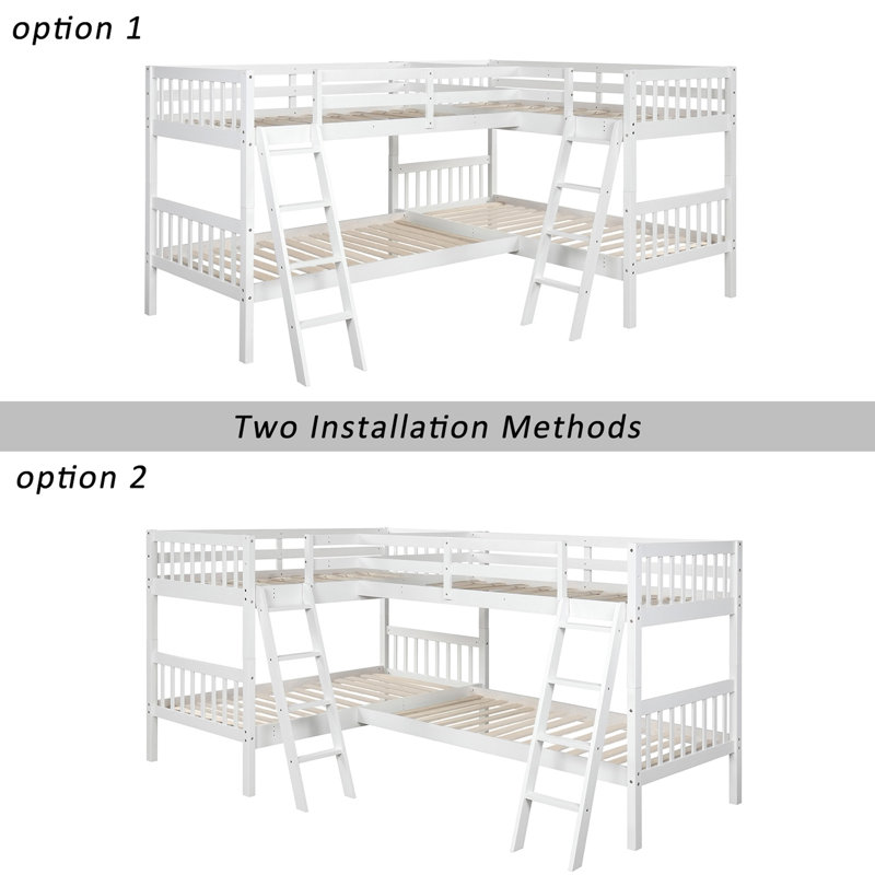 Lit plateforme Javaraus, Blanc