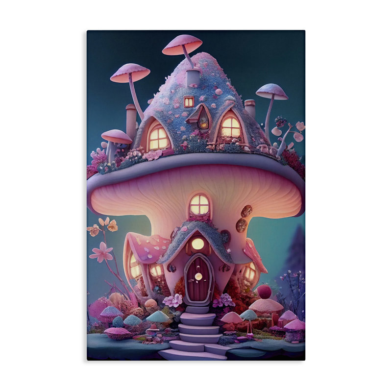 Toile Magicville, H 30 po x l 20 po