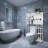 Over The Toilet Storage Cabinet Mass-Storage Over Toilet Bathroom Organizer with Sliding Door-712955388
