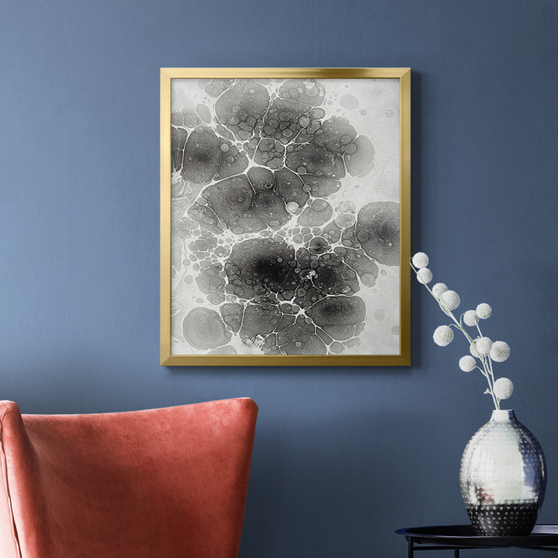 Toile de qualité supérieure Marble II - prête à être accrochée, Or, H 20 po x l 16 po