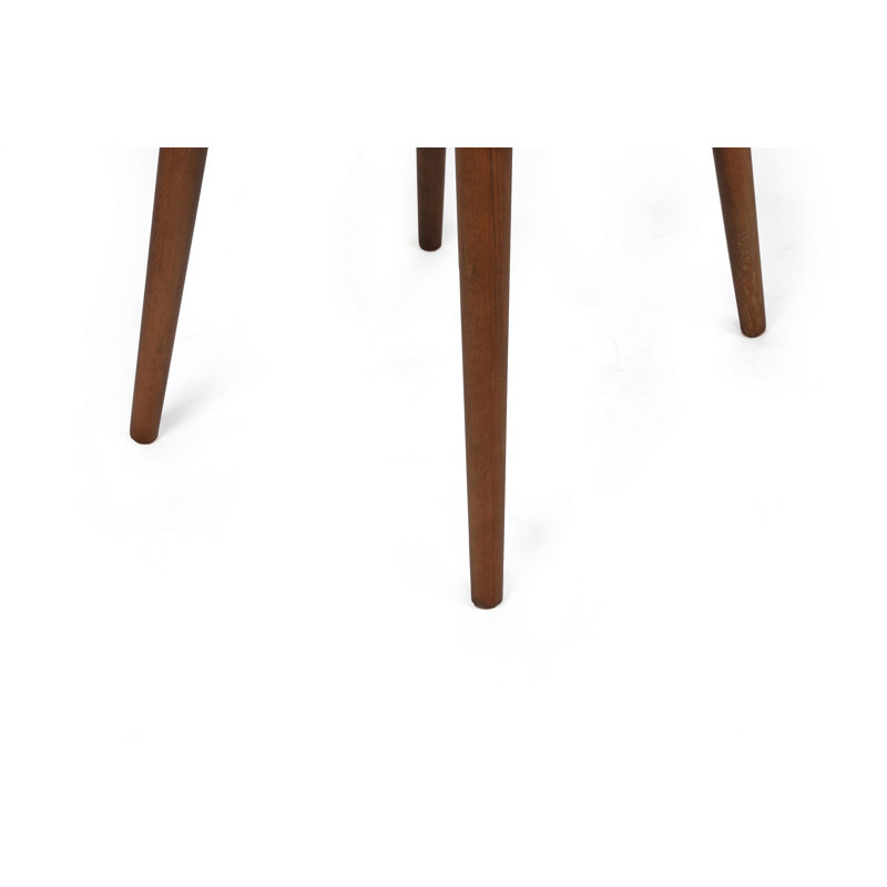 Chair Set (2 Pieces), Mink, Walnut