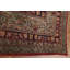 Tapis antique de style persan Lavar pré-1900 antique noué à la main 14 x 16 Kerman