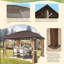 10 pi. L 13 pi. D Pavillon de jardin en aluminium