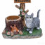 Statue chat pour jardin