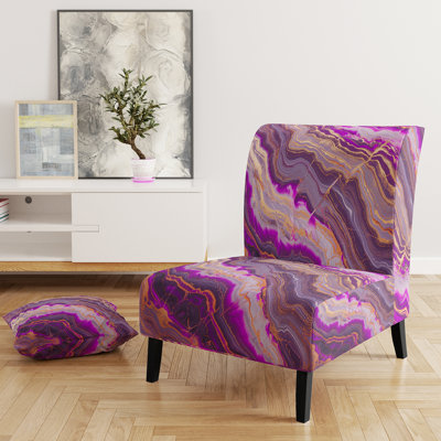 Fauteuil de chambre rembourré Mid-Century