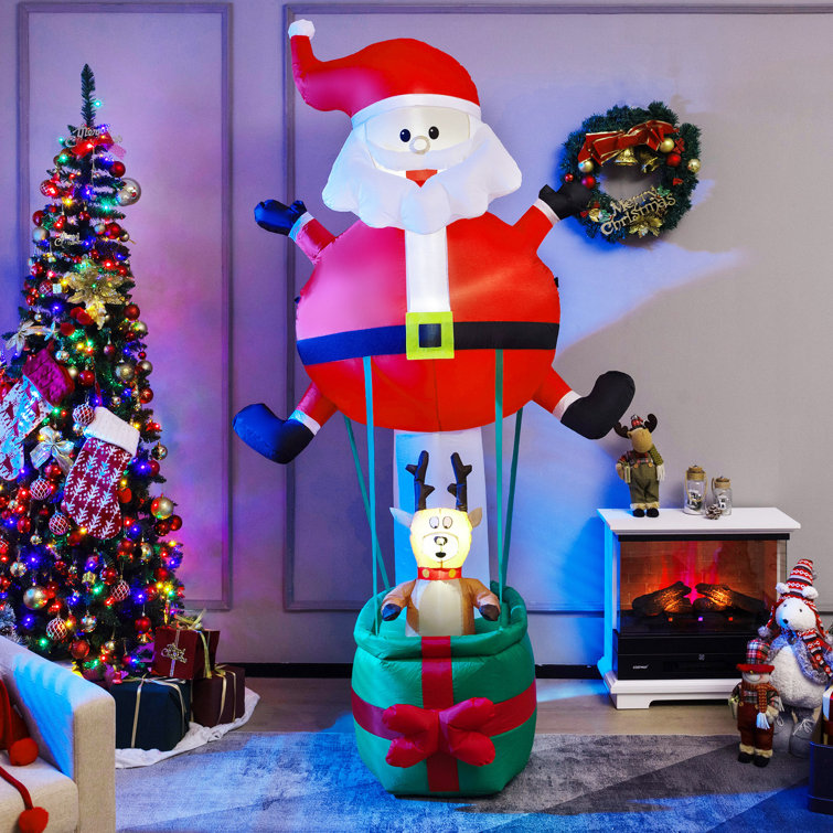 Christmas hot air balloon inflatable clearance