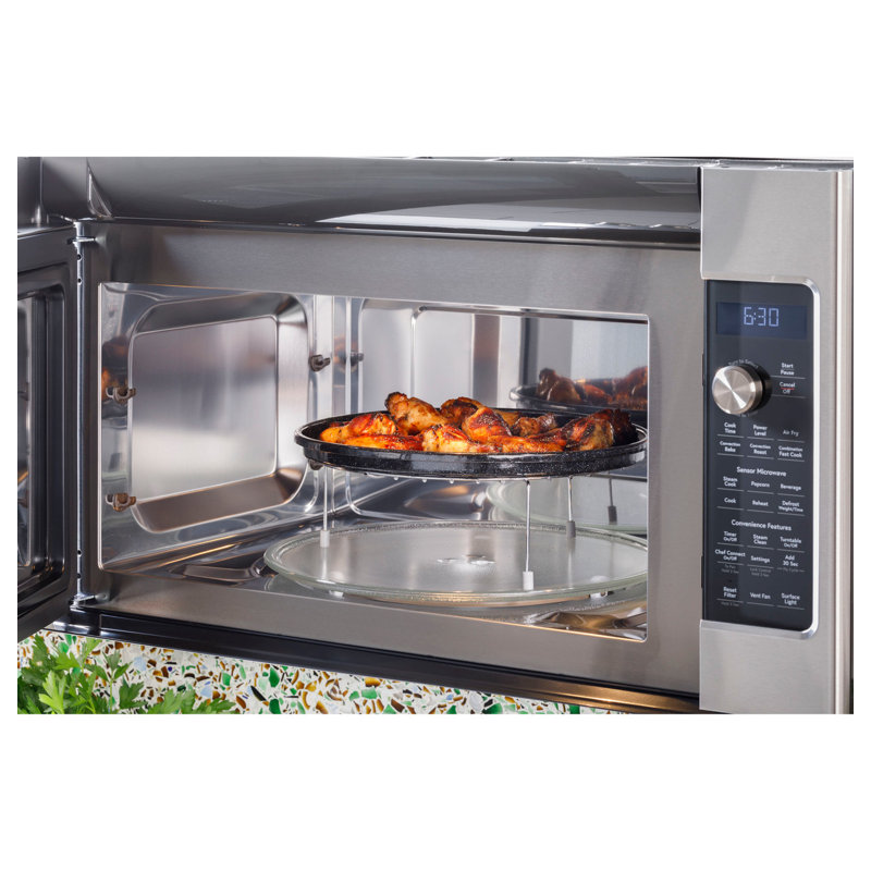 Café 1.7 Cu. Ft. Convection Over-The-Range Microwave Oven, Stainless Steel
