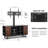 Charlotin Swivel Height Adjustable TV Stand