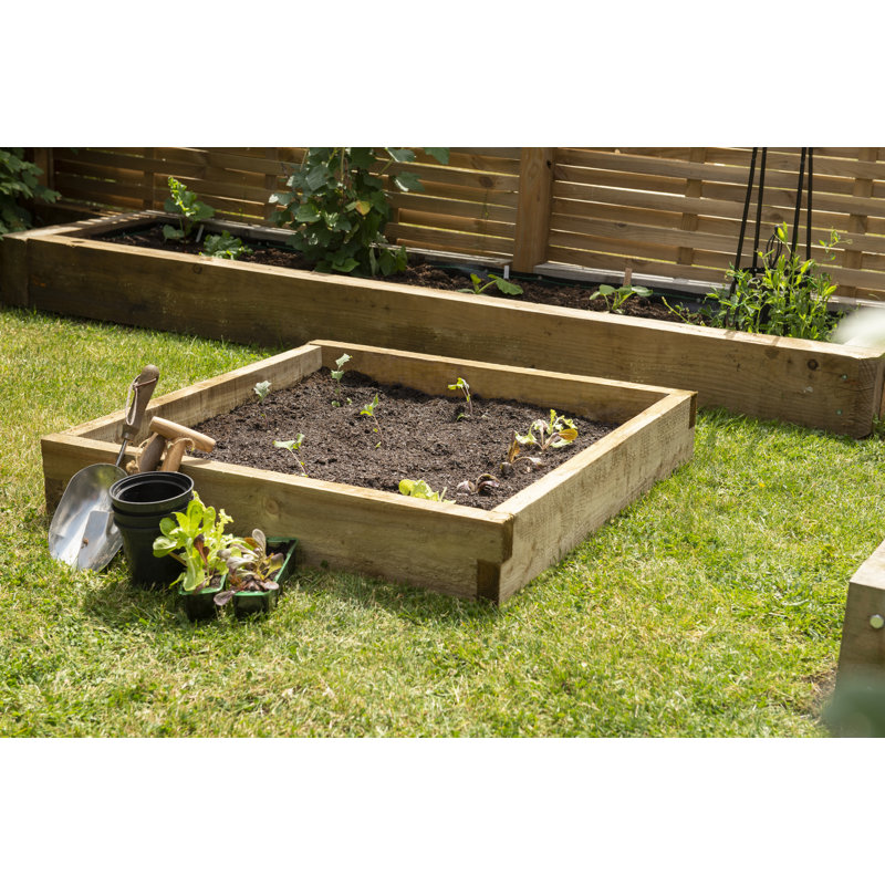 Caledonian Wood Raised Garden Bed