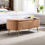Banc de rangement rembourré Camel-1563793236