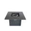Table de foyer d'extérieur en acier avec couvercle H 25 po x l 30 po-1004630