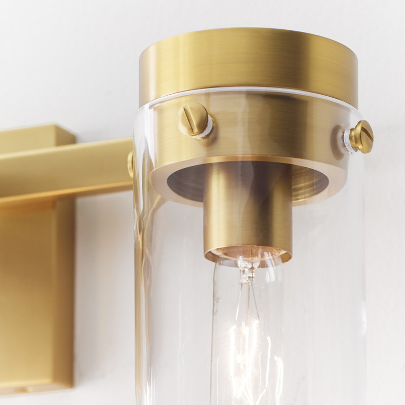 Garrett 3 - Light Vanity Light, Burnished Brass