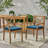 Set Of 2 Acacia Wood Patio Chair-232464897