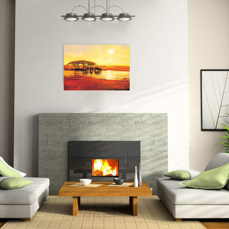 Sanders - No Frame Print on Wood