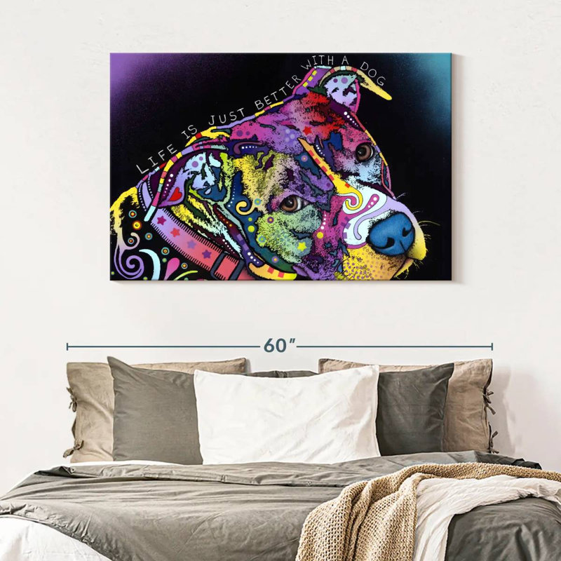Brampt Life Is Just Better, 32" H x 48" W