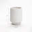 12" Modern Minimalist White Terracotta Vase  for Home Decor