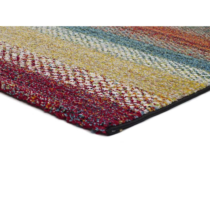 Bradway Striped Area Rug, Rectangle 140 x 200cm