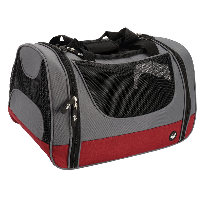 Sac de transport Dogit Explorer, Bordeau/noir
