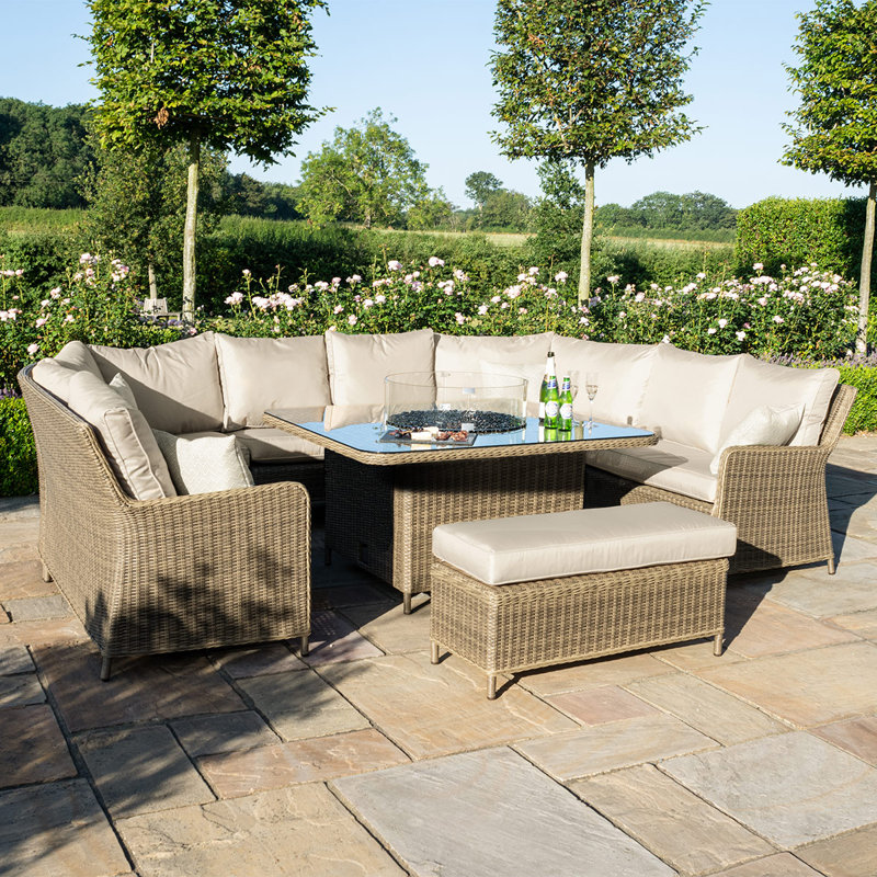 Balch 8 Seater Rattan Sofa Set