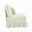 Armless Sofa Chenille W/1 Pillow-1173418221