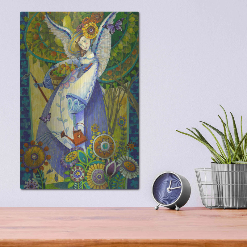 «Angelic Harvesting» par David Galchutt, H 16 po x l 12 po