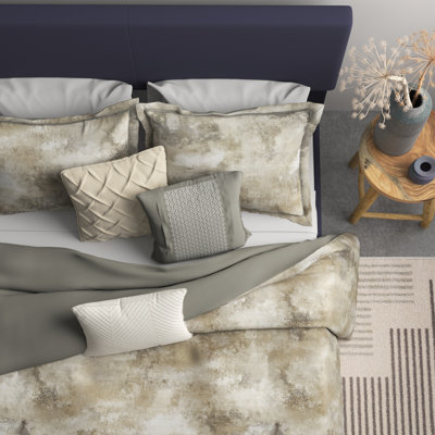 Beacon 7 Piece Textured Cotton Blend Comforter Set