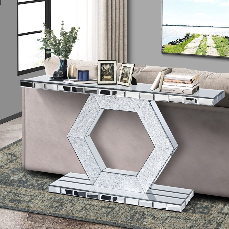 Console à miroir en cristal Sparkling