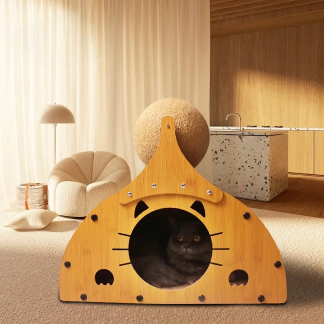 Tucker Murphy Pet™ Indoor Multi-Functional Cat Scratcher Condo ...