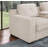 119.5‘’Chenille Sectional Sofa With Integrated Console And Storage-118029399