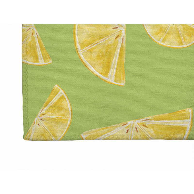 Tapis d'été Summer Lemon, Tapis de couloir 2 pi 6 po x 8 pi