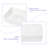 19"X15" White Ceramic Rectangular Vessel Bathroom Sink