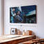 «Blue Cool Wall Art» sur toile-1863295844