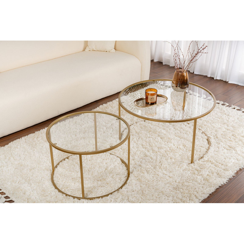 Coffee Table, 15cm H x 15cm W x 39cm D, Gold / Gold
Transparent, Gold, Gold
Transparent