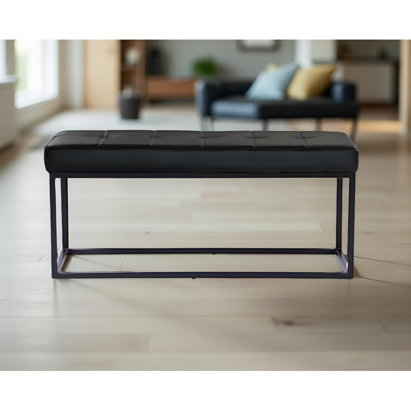 Burney Cisne Bench, Black
