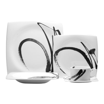 Red Vanilla Paint It 5 Piece Place Setting, Service for 1