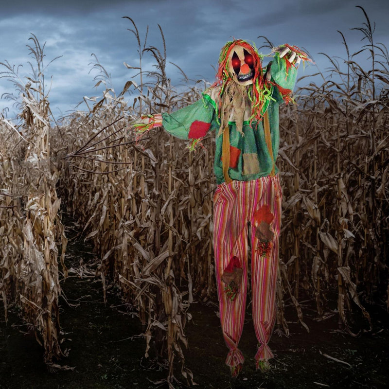 73 "Clown debout d'Halloween animatronique