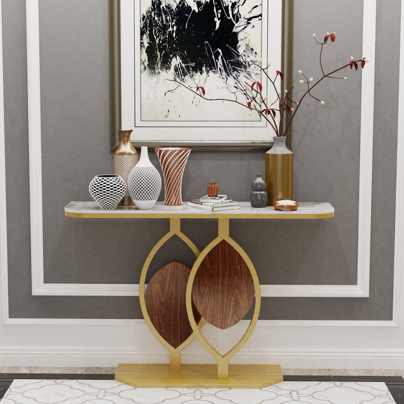 Alver 120Cm Console Table, White