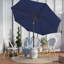 Parasol de marché d'extérieur 9 pi avec inclinaison et manivelle-1808866157