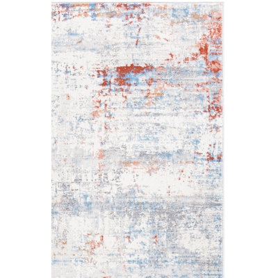 Amelia Cotton Abstract Rug