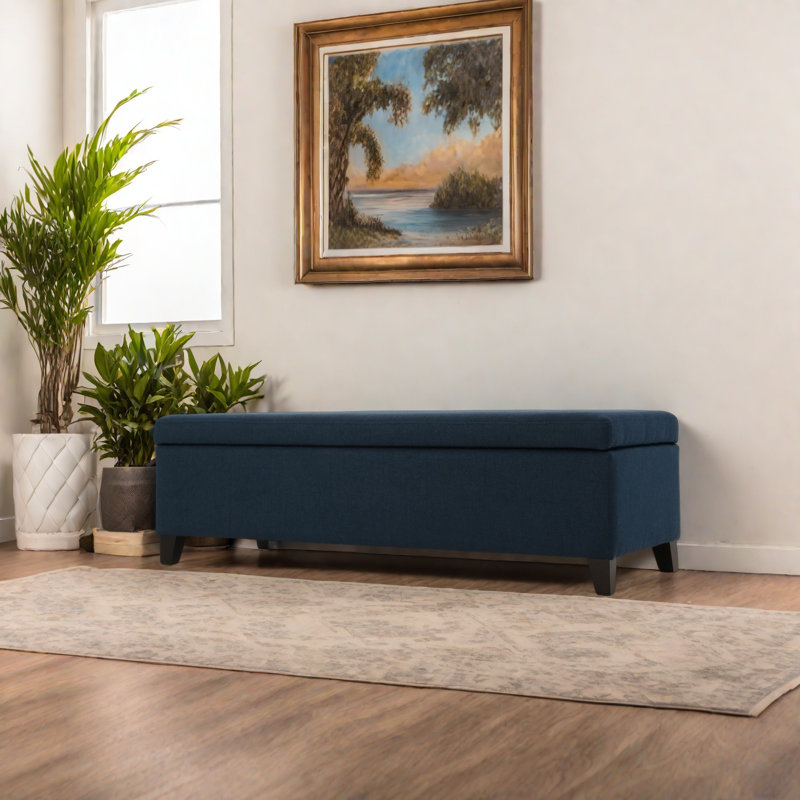 OTTOMAN HARTFORD STORAGE, Bleu