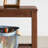 2-Tier Solid Wood Side Table With Storage