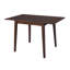 Ensemble de table de salle à manger pliable pour petit espace, ensemble de salle à manger extensible 5 pièces de style maison de campagne, ensemble de petite table de cuisine avec table de salle à manger à abattants et 4 chaises de salle à manger re-2065200738-2065200739